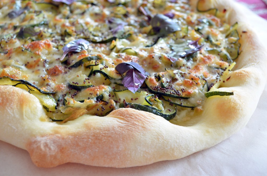 Bijela pizza sa tikvicama