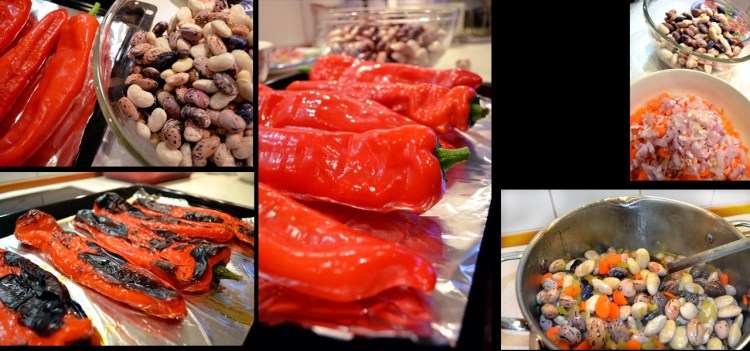 Pasulj, povrće i papirke